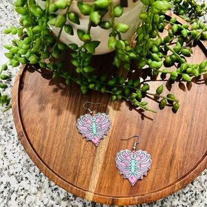 Brand new pastel goth earrings